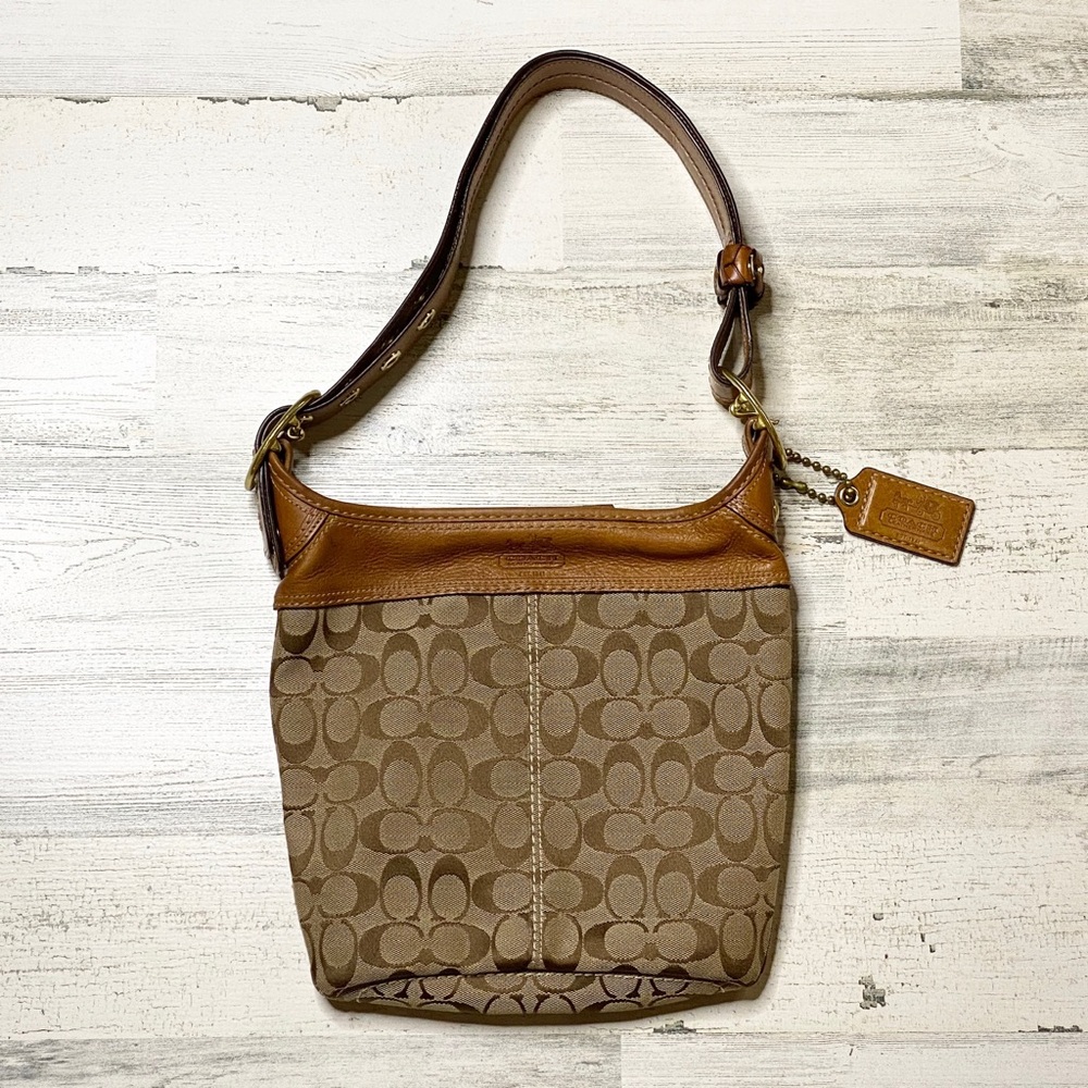 Coach Bleeker Signature Canvas Duffle
